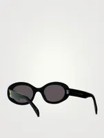 Triomphe Oval Sunglasses