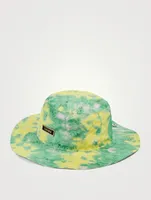 Recycled Tech Snap Sun Hat Tie Dye Print