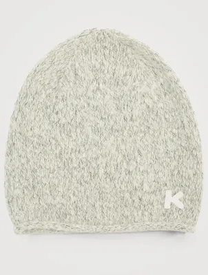 K-Logo Wool And Cashmere Beanie