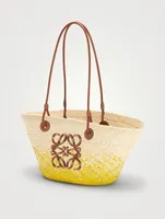 Paula's Ibiza Small Raffia Basket Tote Bag