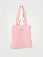 Logo Plaque Tote Bag