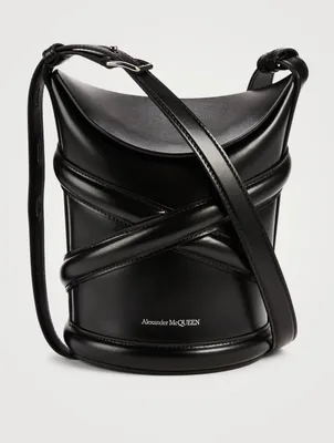 Small The Curve Leather Bucket Bag