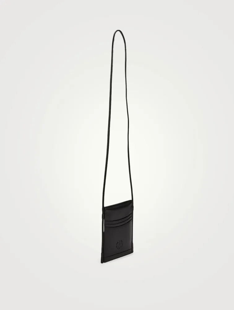 Micro The Curve Leather Crossbody Phone Bag