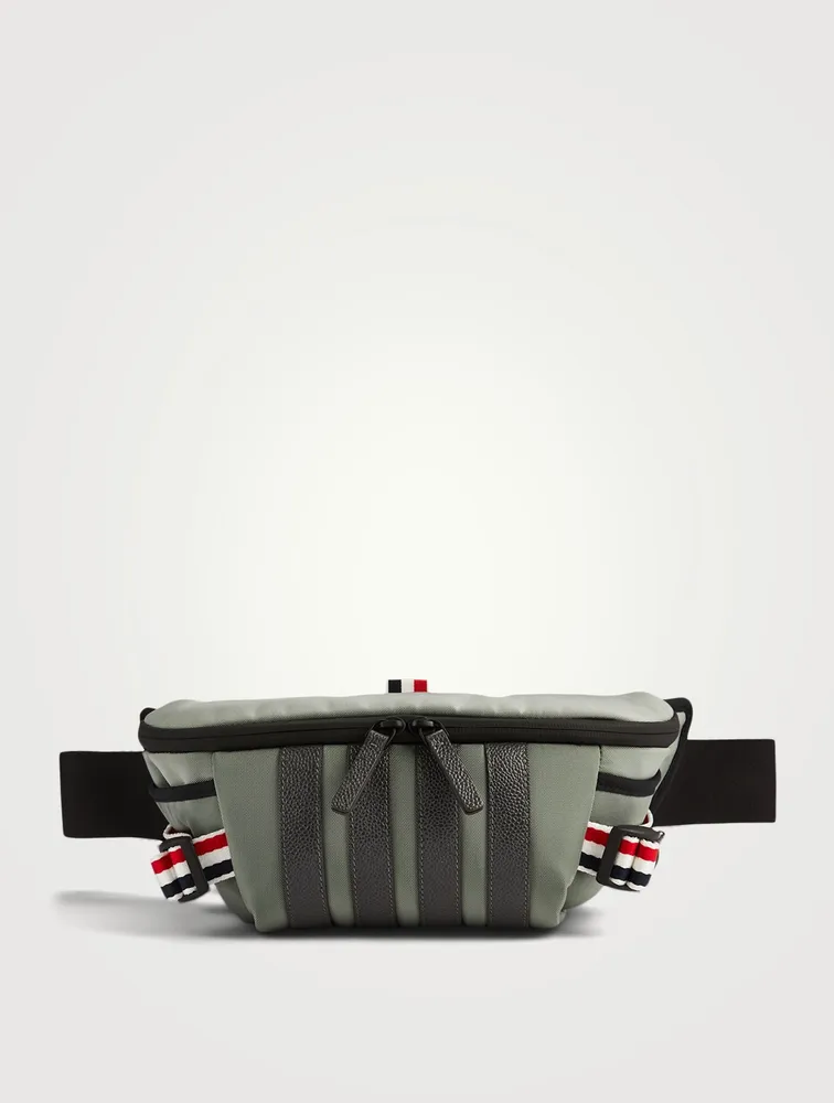 4-Bar Nylon Belt Bag