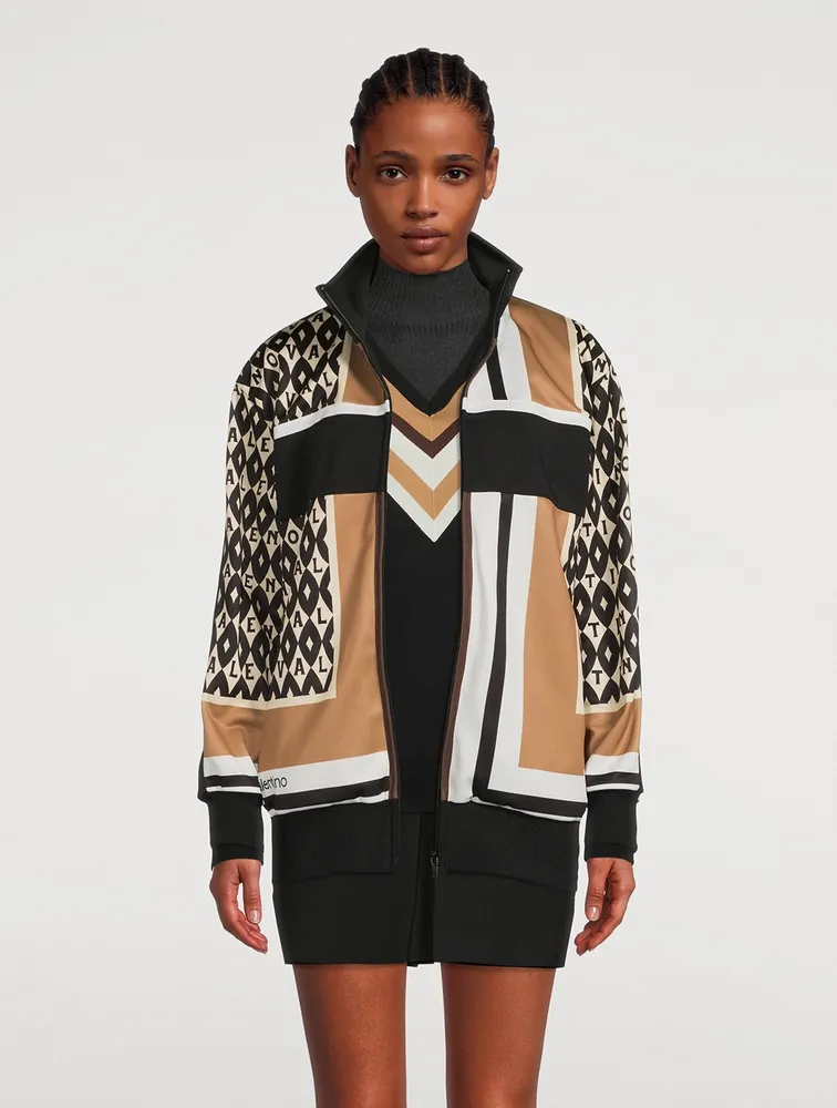 Printed Track Jacket