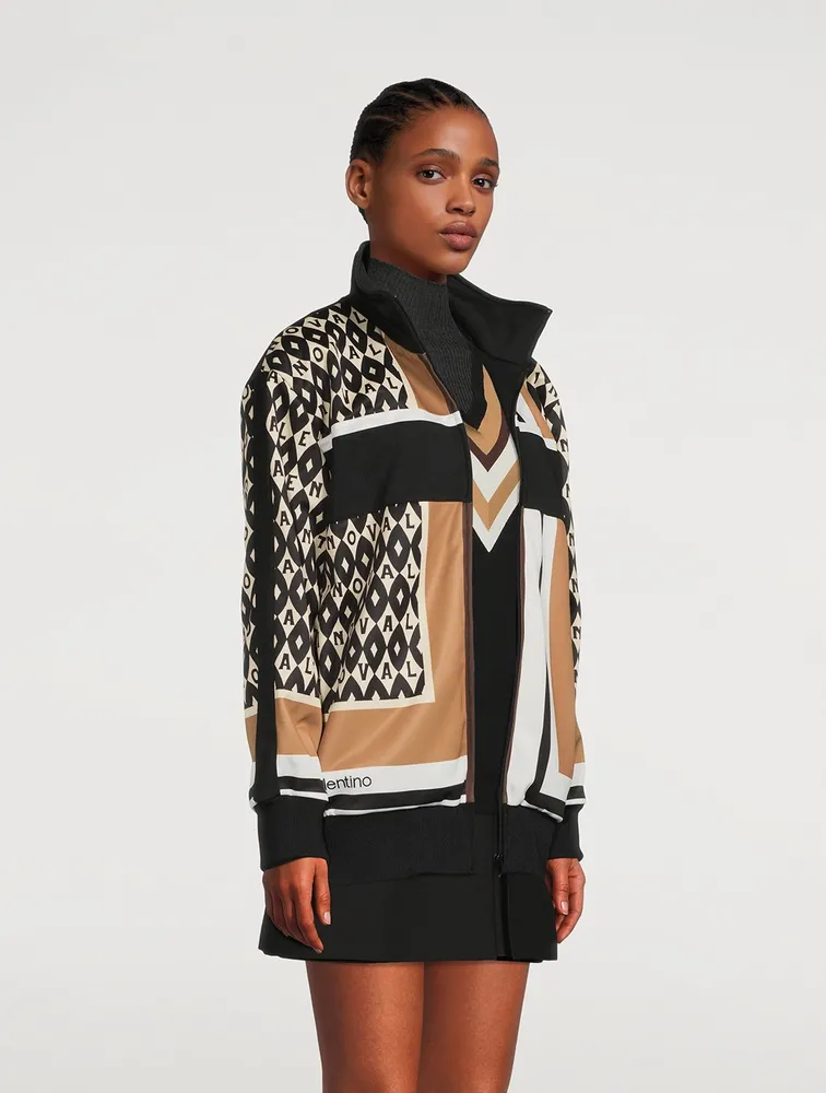 Printed Track Jacket