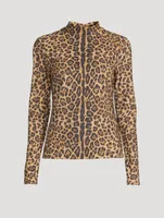 Long-Sleeve T-Shirt Animal Print