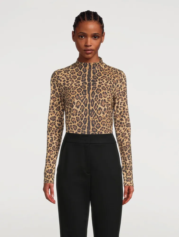 Long-Sleeve T-Shirt Animal Print