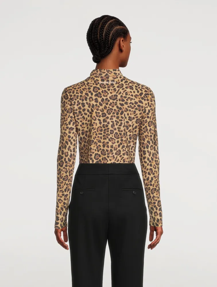 Long-Sleeve T-Shirt Animal Print