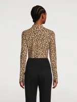 Long-Sleeve T-Shirt Animal Print