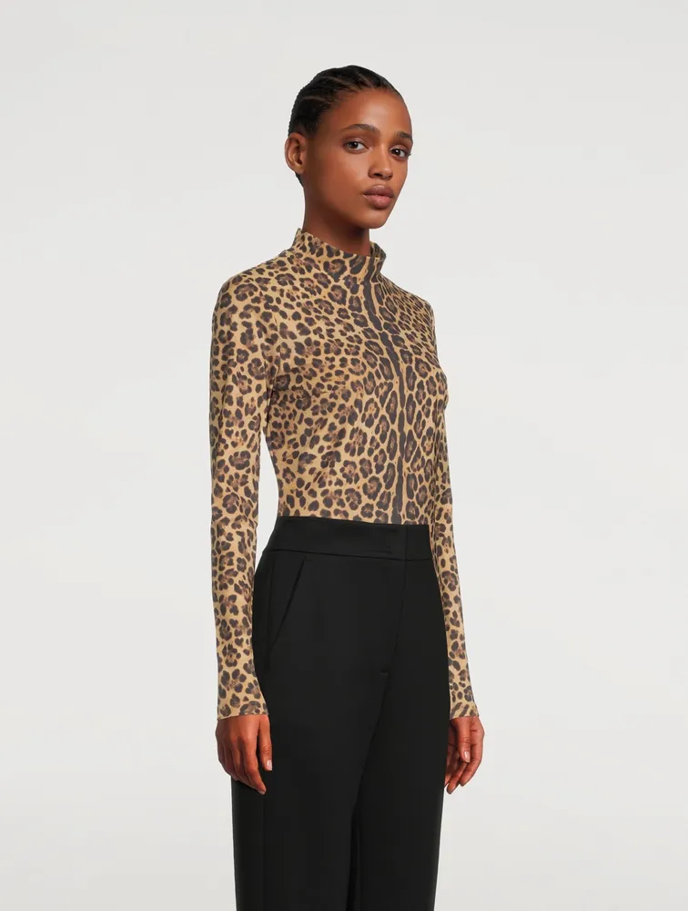 Long-Sleeve T-Shirt Animal Print