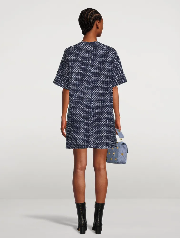 Tweed Shift Dress