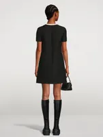 Virgin Wool And Silk Shift Dress