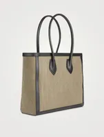 B-Army 42 Canvas Shopper Bag With Logo