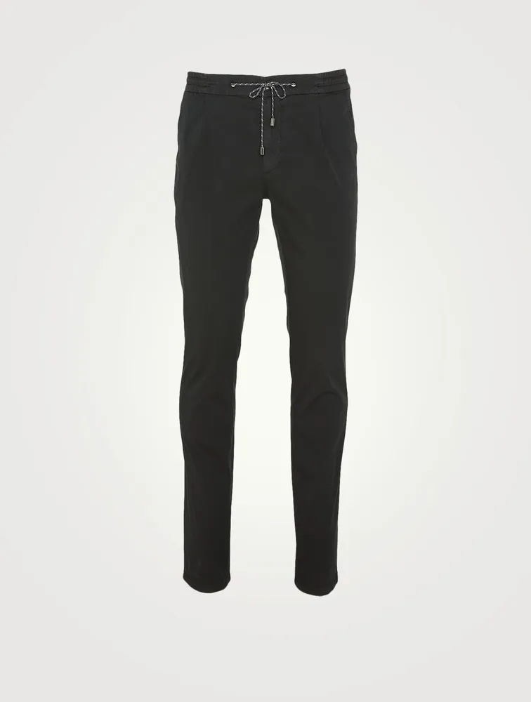 Cotton Stretch Jogger Pants