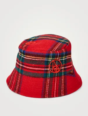Lampshade Wool-Blend Bucket Hat