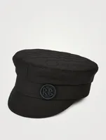 Baker Boy Cap With Logo