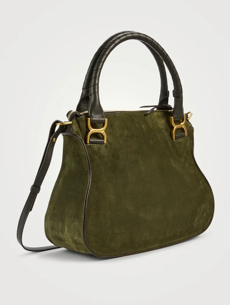 Medium Marcie Suede Bag