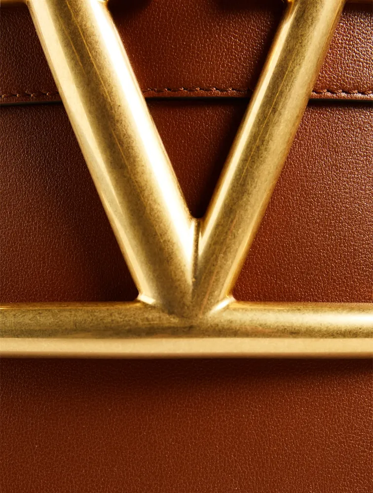 SUPERVEE Leather Bucket Bag