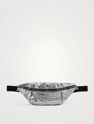 Noomi Metallic Belt Bag