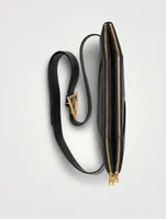 Intrecciato Leather Belt Bag