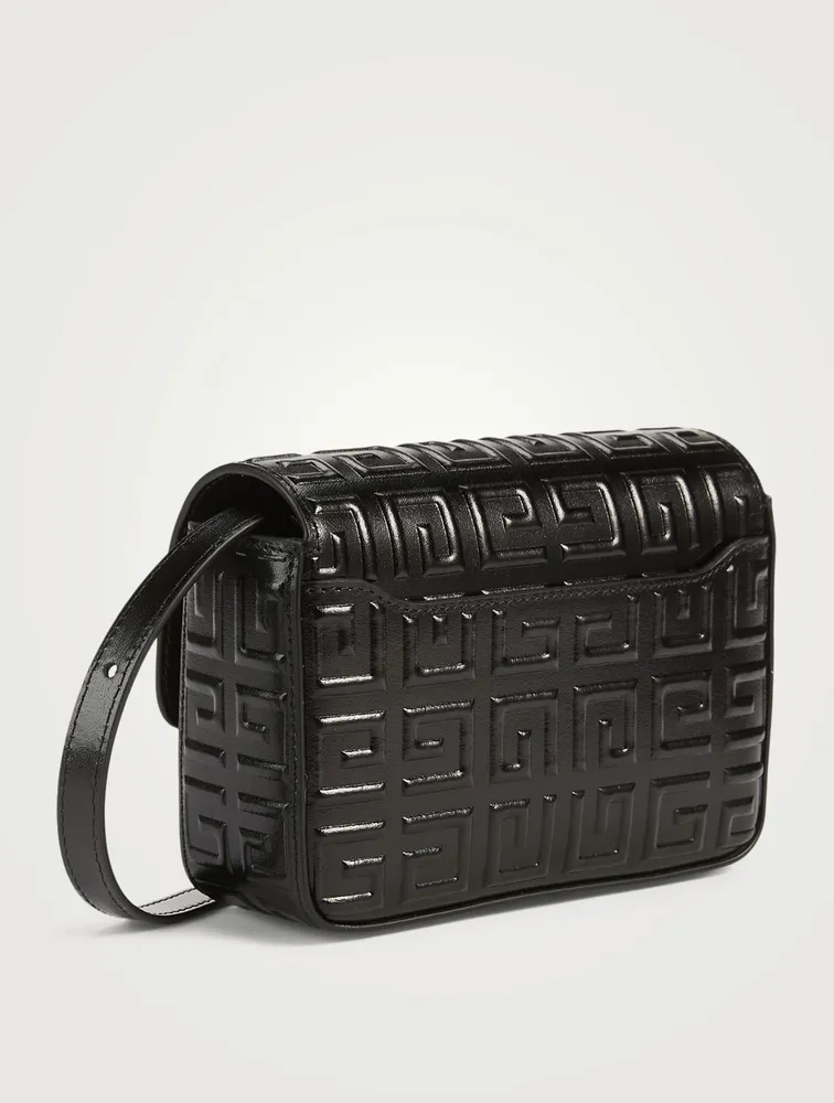 Small 4G Embossed Leather Crossbody Bag