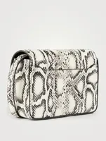 Small 4G Leather Crossbody Bag In Snake Print