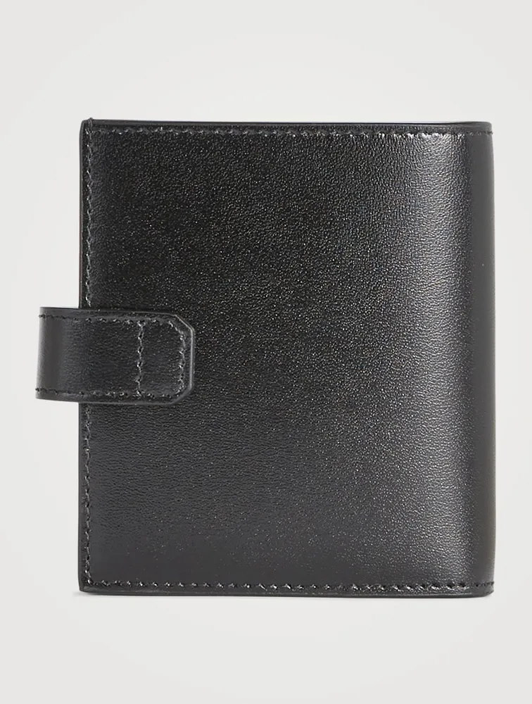 Small 4G Leather Bifold Wallet