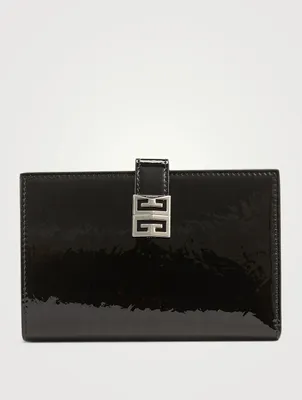 Medium 4G Croc-Leather Bifold Wallet