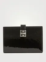 Medium 4G Croc-Leather Bifold Wallet