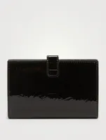 Medium 4G Croc-Leather Bifold Wallet