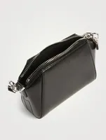 Nano Antigona Leather Crossbody Bag