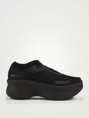 CDG x SALOMON Mesh Platform Sneakers