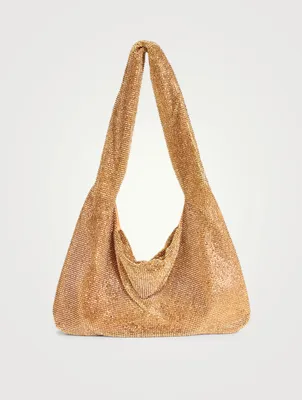 Crystal Mesh Shoulder Bag