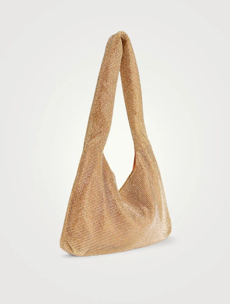 Crystal Mesh Shoulder Bag