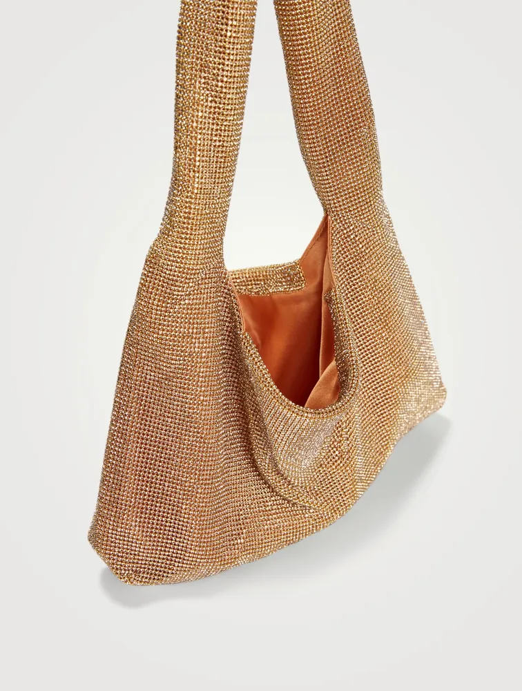 Crystal Mesh Shoulder Bag