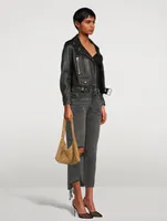 Crystal Mesh Shoulder Bag
