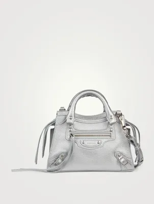 Mini Neo Classic Metallic Leather City Bag