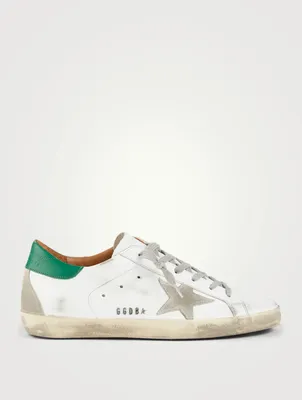 Super-Star Leather Sneakers With Suede Star