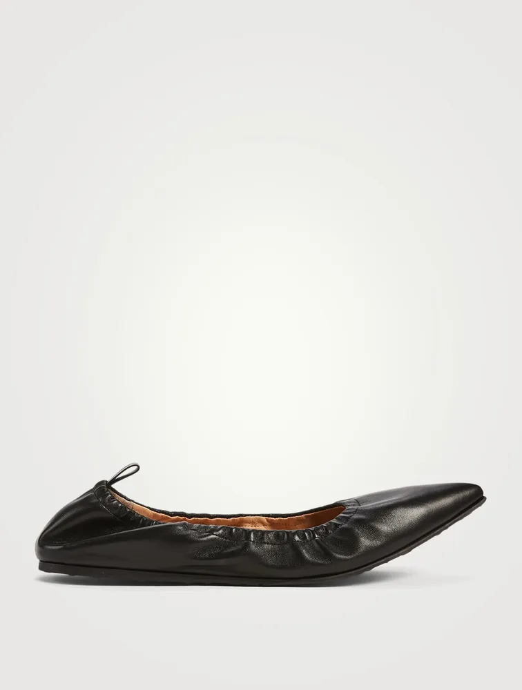 Alina Leather Ballet Flats