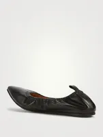 Alina Leather Ballet Flats