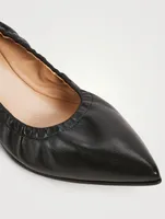 Alina Leather Ballet Flats