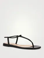 Jaey Leather Thong Sandals