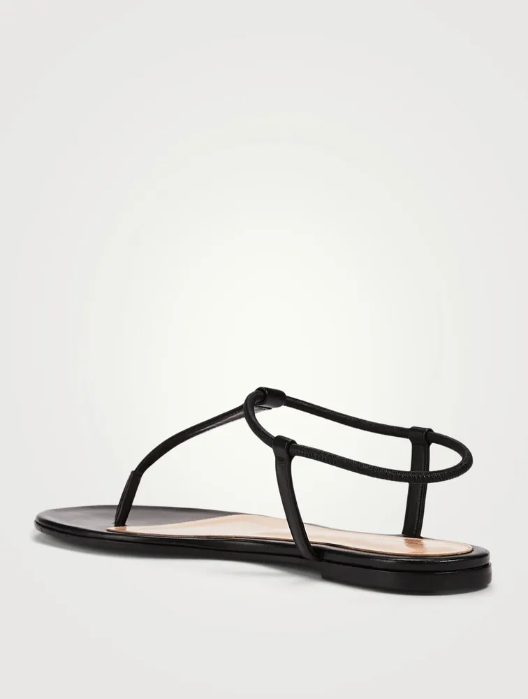 Jaey Leather Thong Sandals