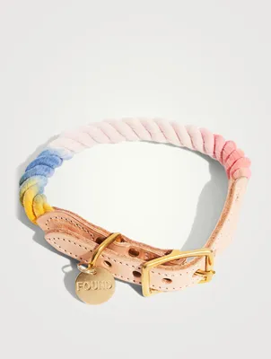 Ombre Cotton Rope Cat & Dog Collar