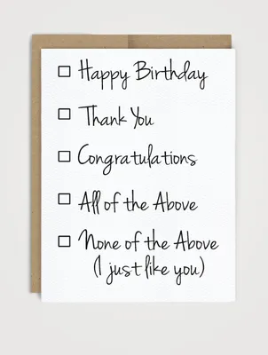 All Occasion Multiple Choice Greeting Card Box Set