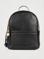Mini Vegan Leather Backpack
