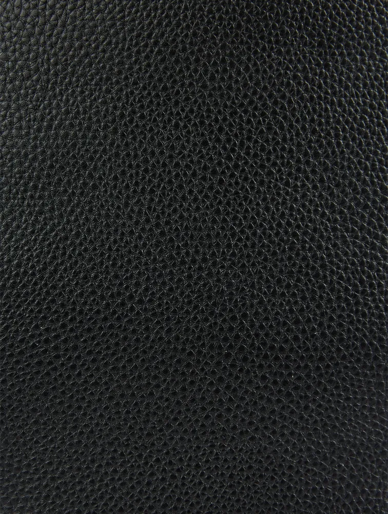 Vegan Leather Saddle Bag