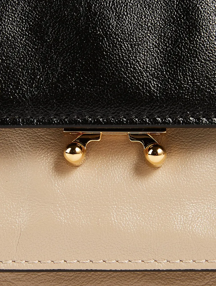 Trunk Soft Leather Mini Crossbody Bag