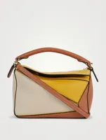 Mini Puzzle Leather Bag